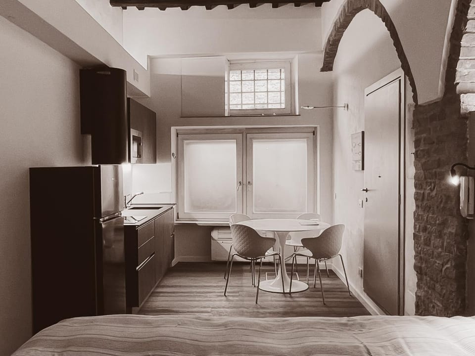 Kitchen or kitchenette, Living room, Photo of the whole room
