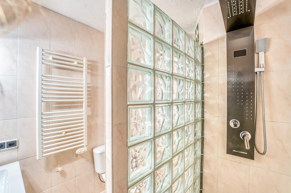Bathroom, Living room