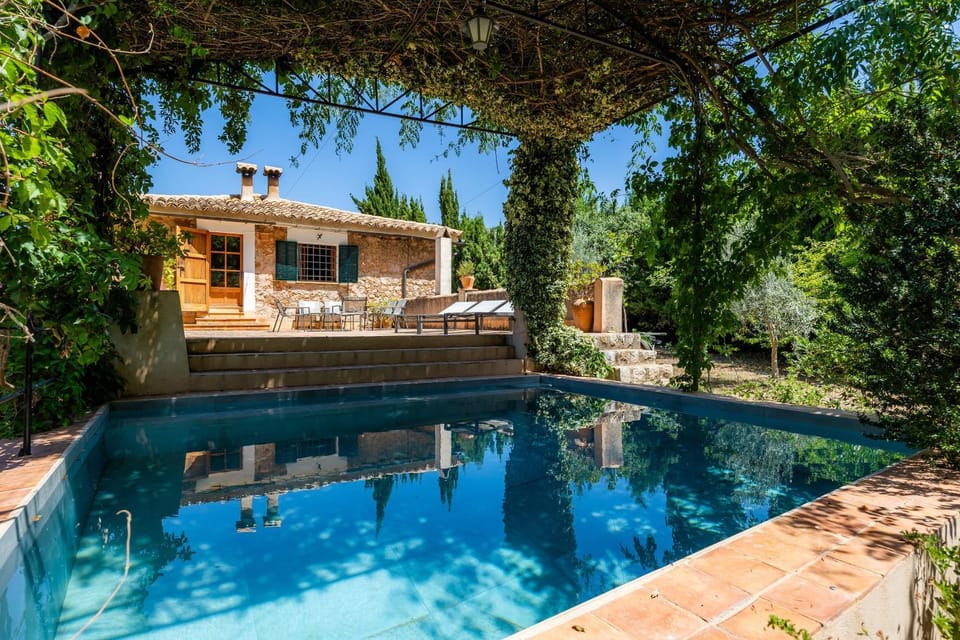 Property building, Living room, Swimming pool