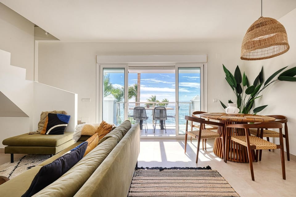 Dining area, Sea view