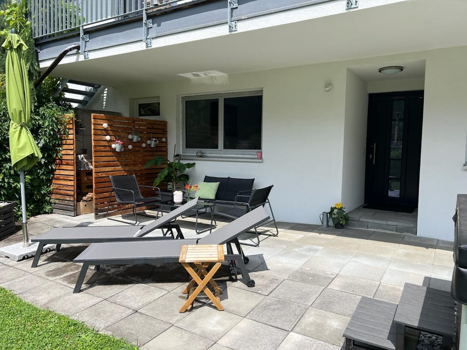 Garden, Balcony/Terrace, sunbed