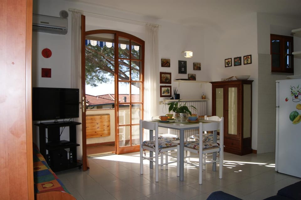 Living room, air conditioner