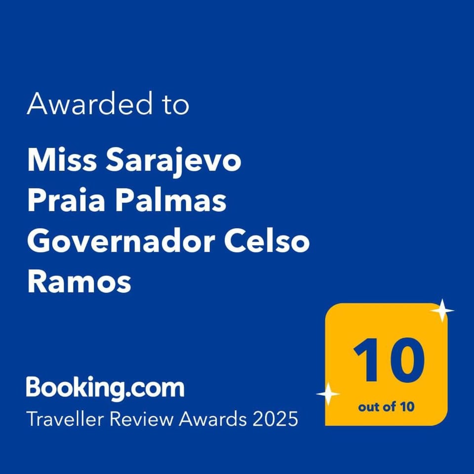Miss Sarajevo Praia Palmas Governador Celso Ramos Apartment in Florianopolis