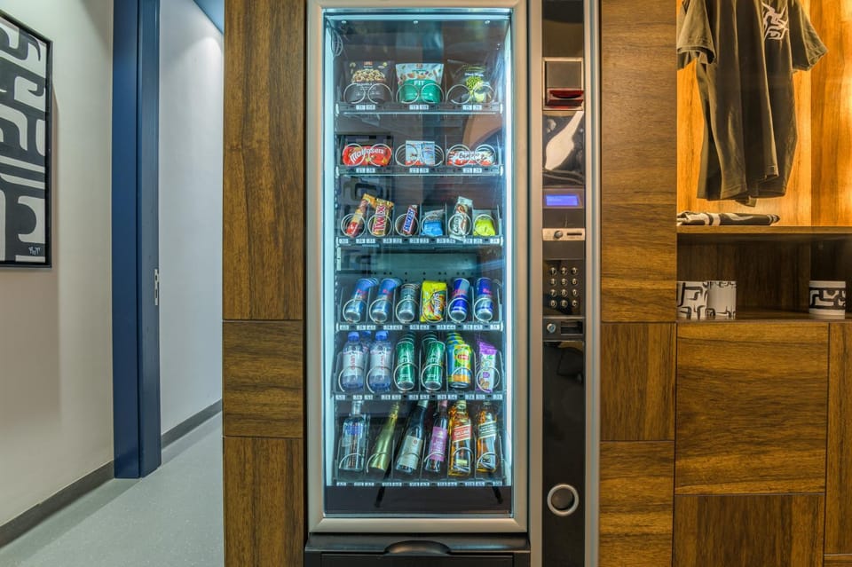 Lobby or reception, vending machine, vending machine