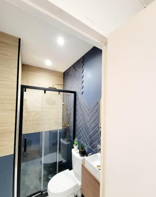 Shower, Toilet, Bathroom, towels