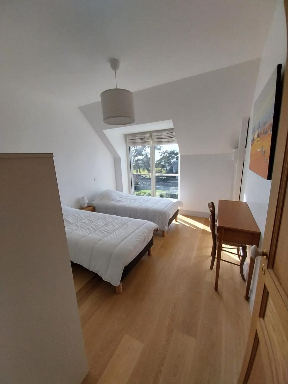 Property building, Living room, Bedroom