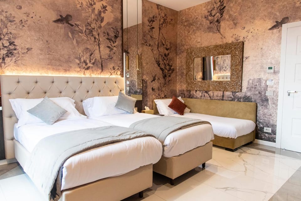 Bed, Living room, Bedroom