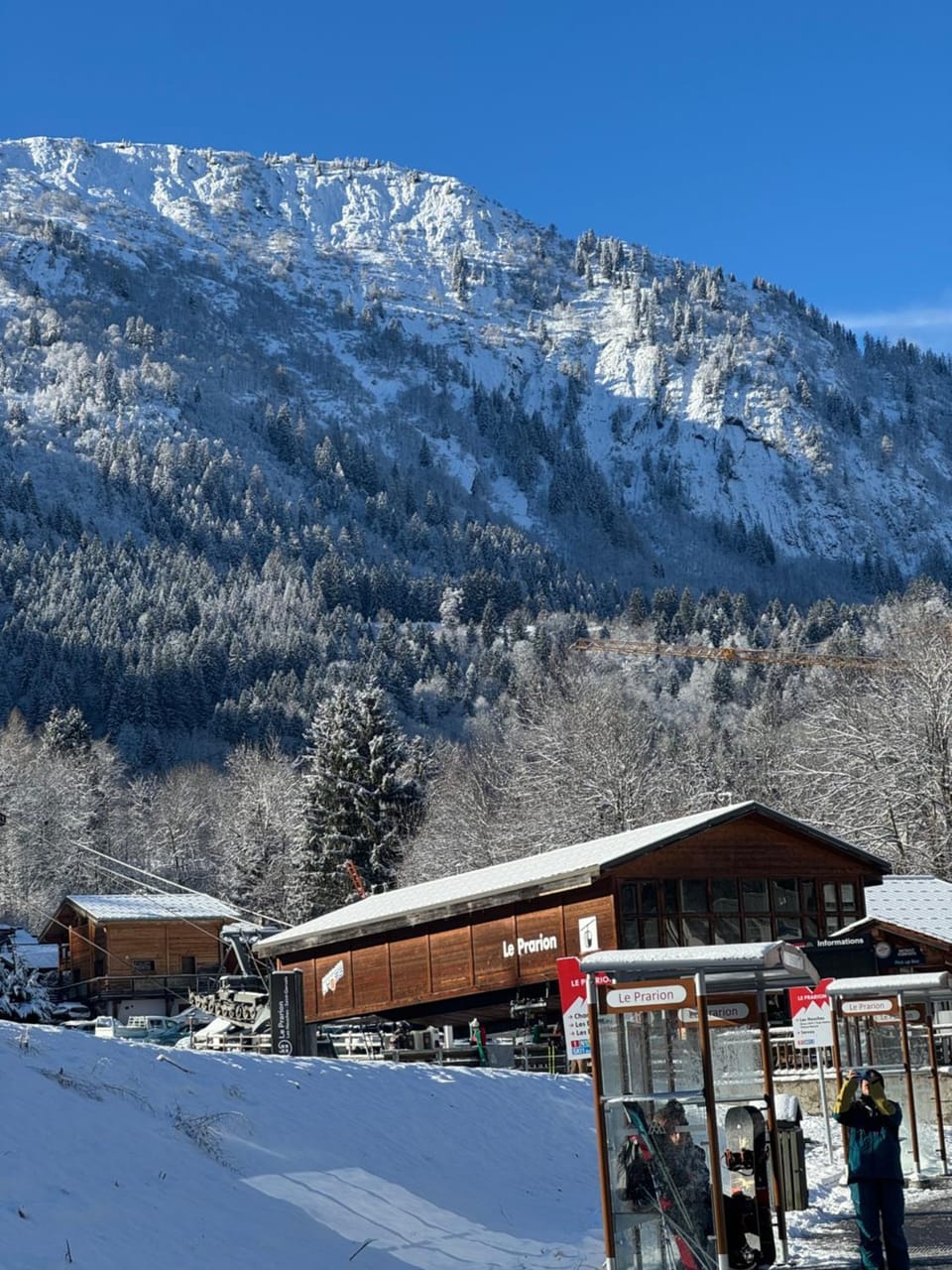 Apartement vue Monblanc incroyable ski inout Prarion5 Apartment in Les Houches