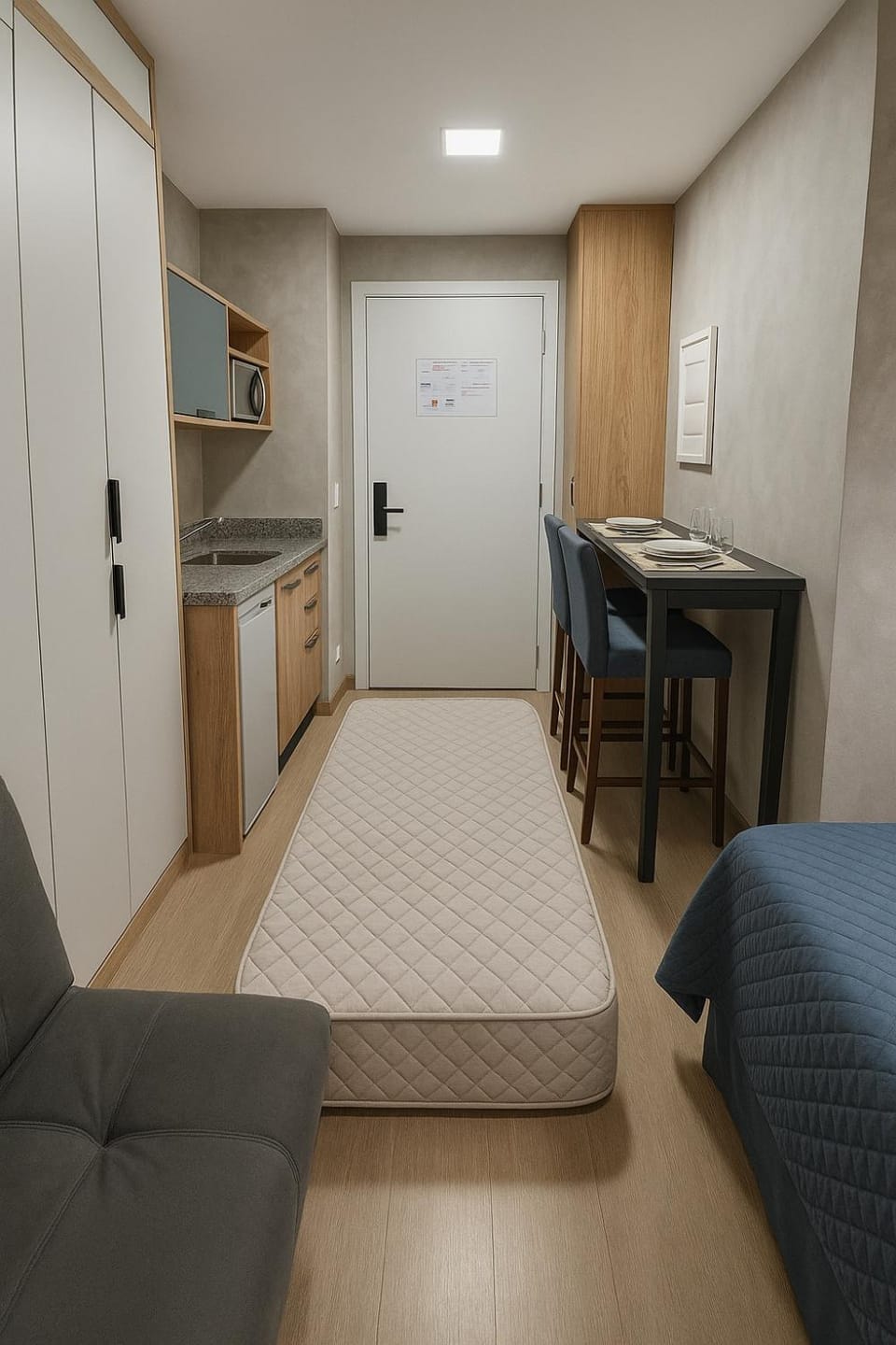 Elegante apartamento próx metrô Brás - Rua Coronel Mursa, 56 - Brás Apartment in Sao Paulo City