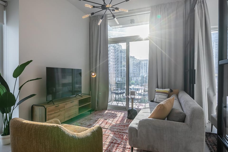 Upgraded Interior I Dubai Hills I City View I Socio Tower Apartment in Dubai