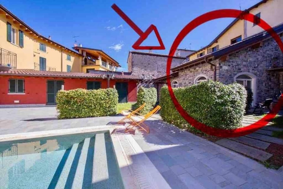 Property building, Patio, Day, Swimming pool