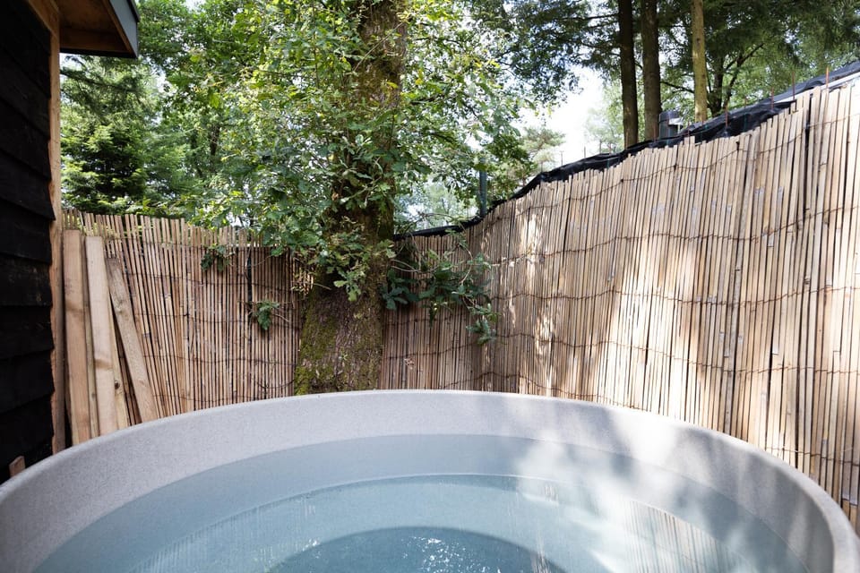VELUWE HOENDERLOO LUXURY CHALET WITH PRIVATE SAUNA AND HOT TUB - Swimming Pool Tennis Court Supermarket Bowling Alley Theatre and Entertainment for Children Apartment in Hoenderloo