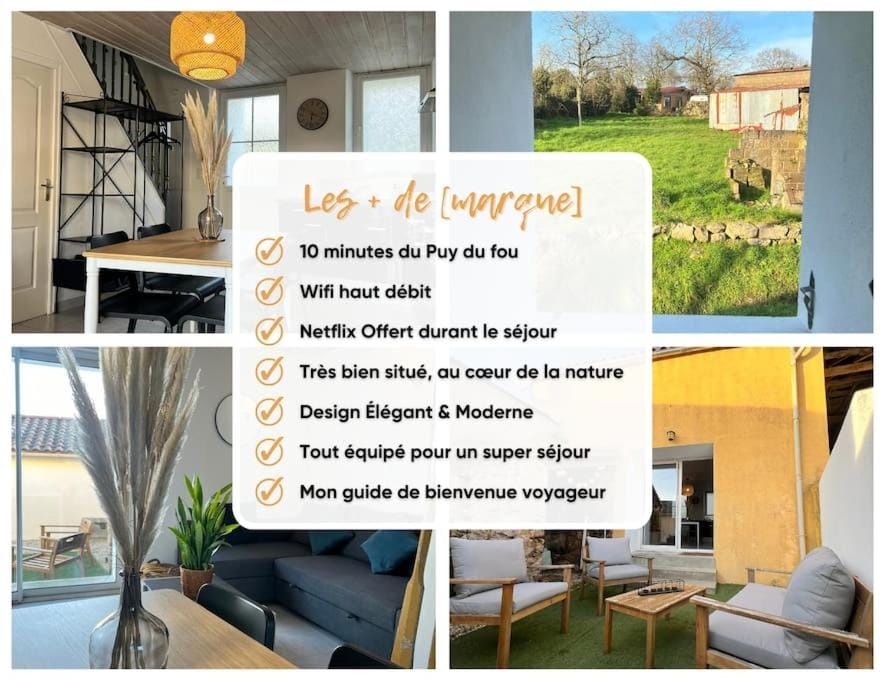 Puy du fou (10 min) - Nature - T3 L'étape du Puy Apartment in Pays de la Loire