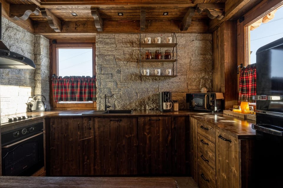 Coffee/tea facilities, Kitchen or kitchenette, minibar, stove