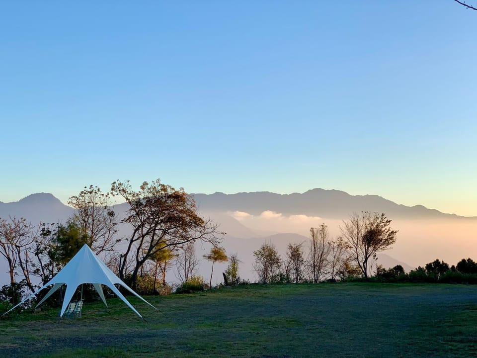 Garden, Mountain view