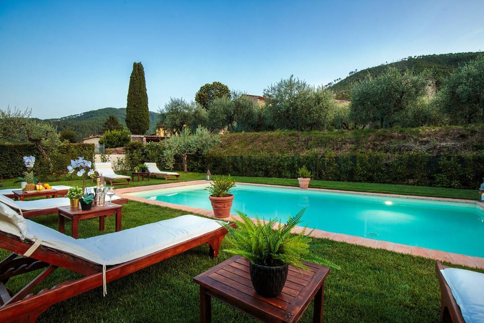 Villa Matilde, with Private Pool on the Lucca Hills Villa in Capannori