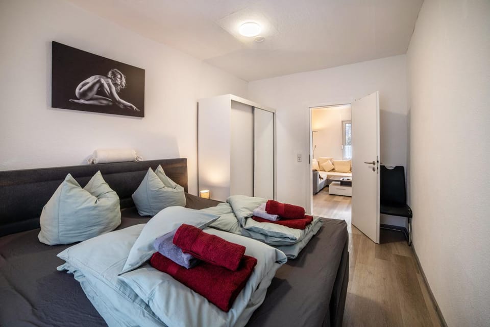 Living room, Bedroom