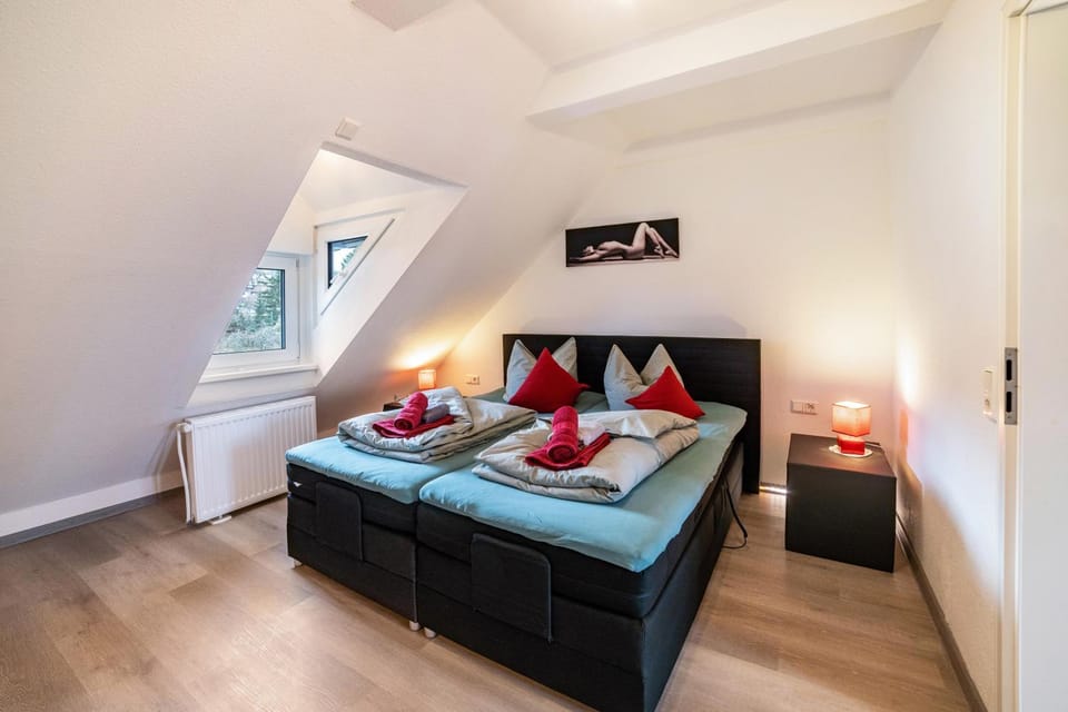 Property building, Living room, Bedroom