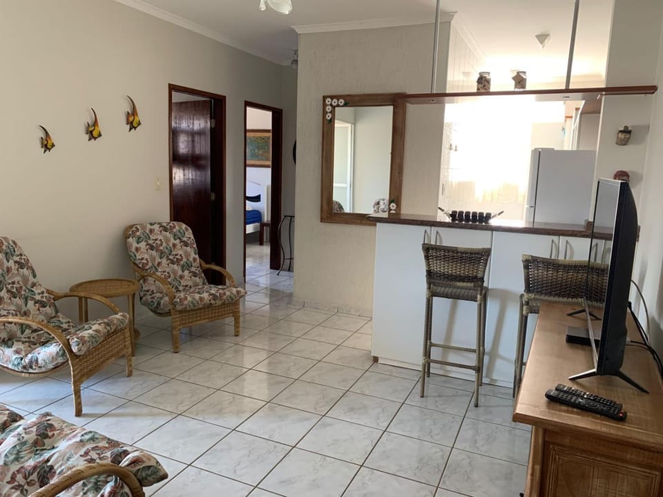 Apartamento a 4 min da Praia do Sapê, Imperdível! Apartment in State of São Paulo