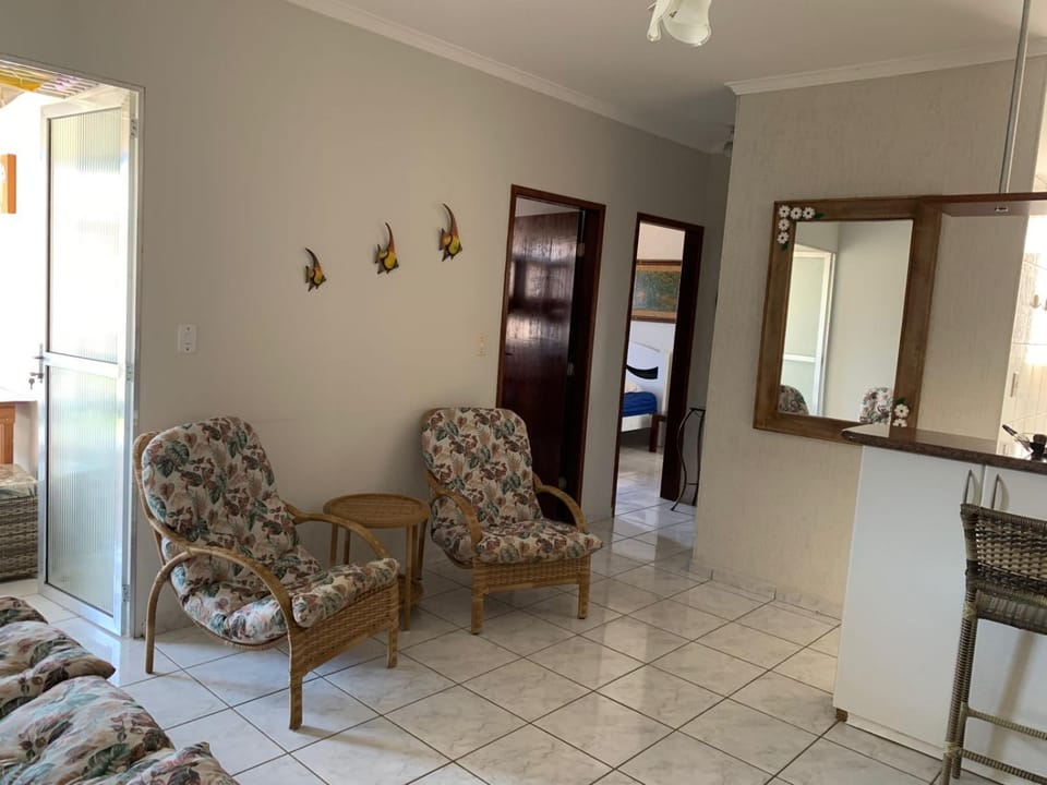 Apartamento a 4 min da Praia do Sapê, Imperdível! Apartment in State of São Paulo