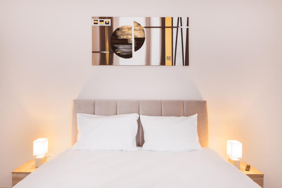 Bed, Decorative detail, Bedroom