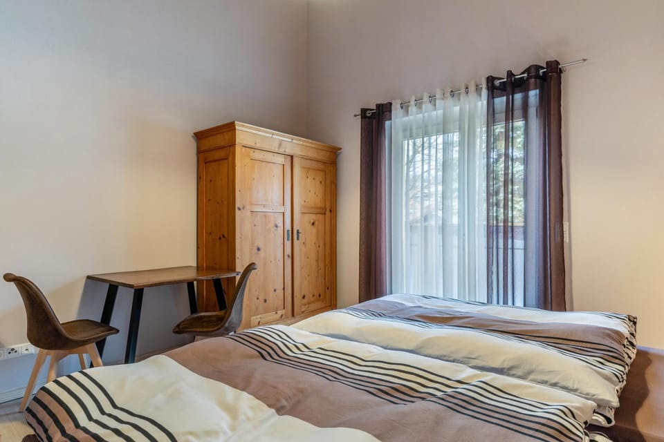 Property building, Living room, Bedroom