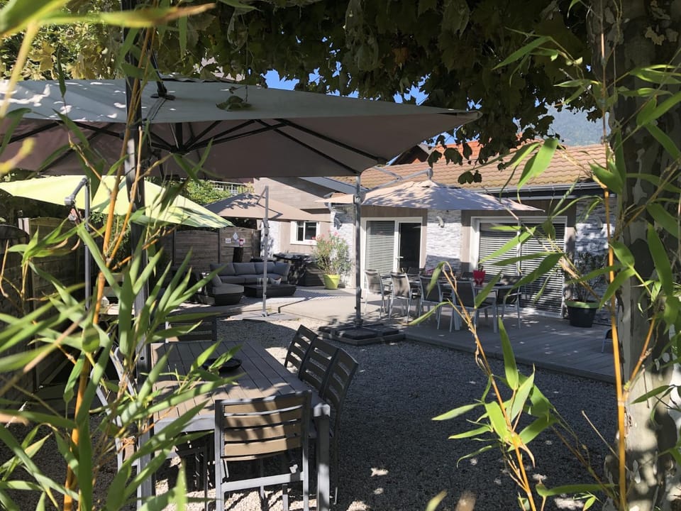 Les Platanes House in Talloires