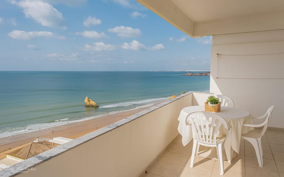 Natural landscape, View (from property/room), Balcony/Terrace, Beach, Sea view