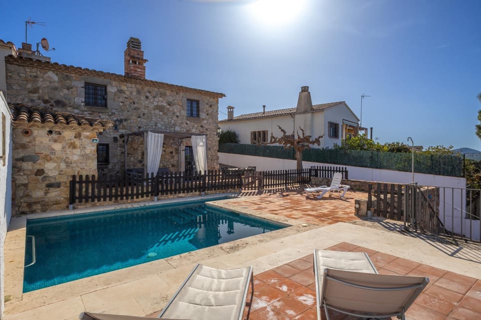 Property building, Living room, Swimming pool