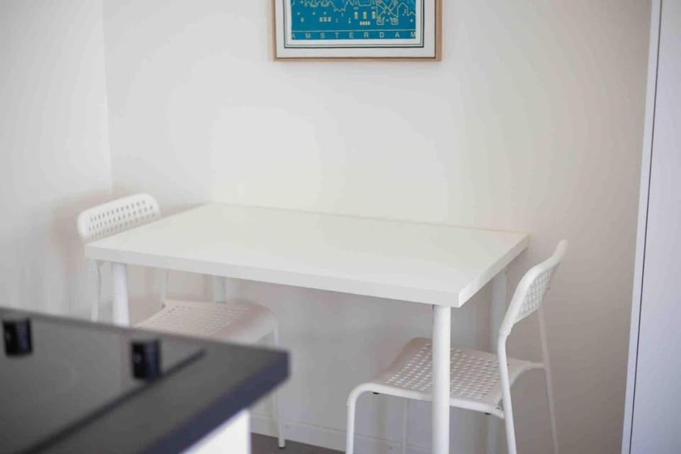 Dining area, hair dresser