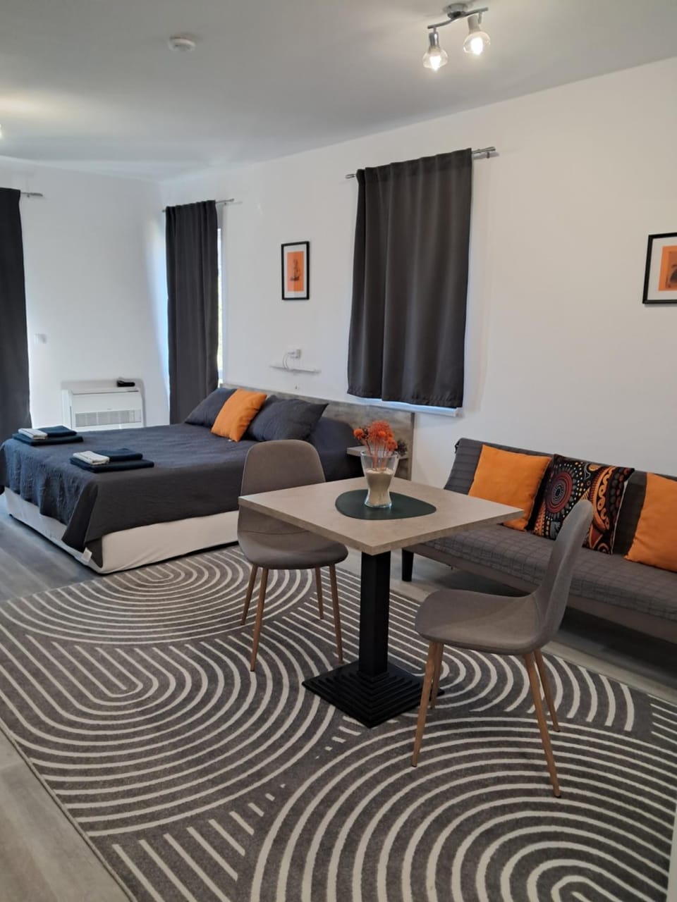 Living room, Seating area, Bedroom