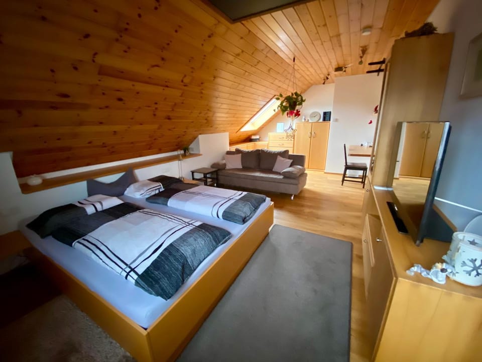Living room, Bedroom
