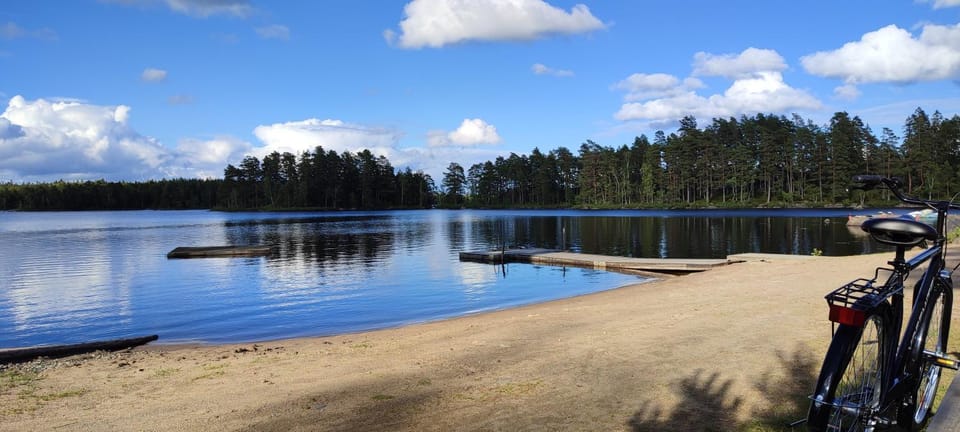Beach, Lake view