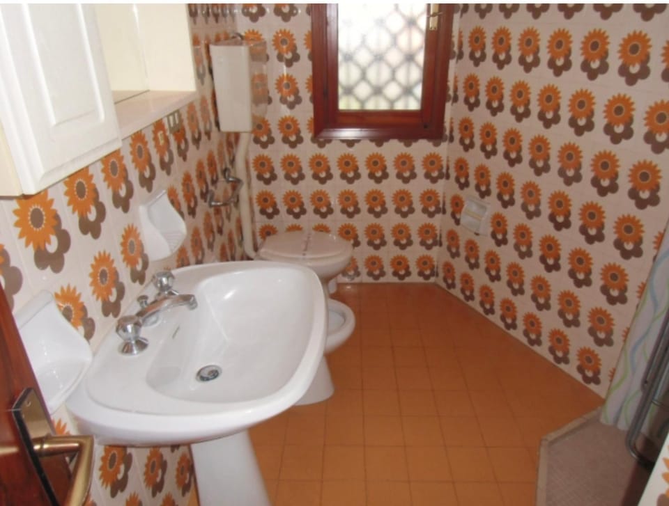 Bathroom, Living room