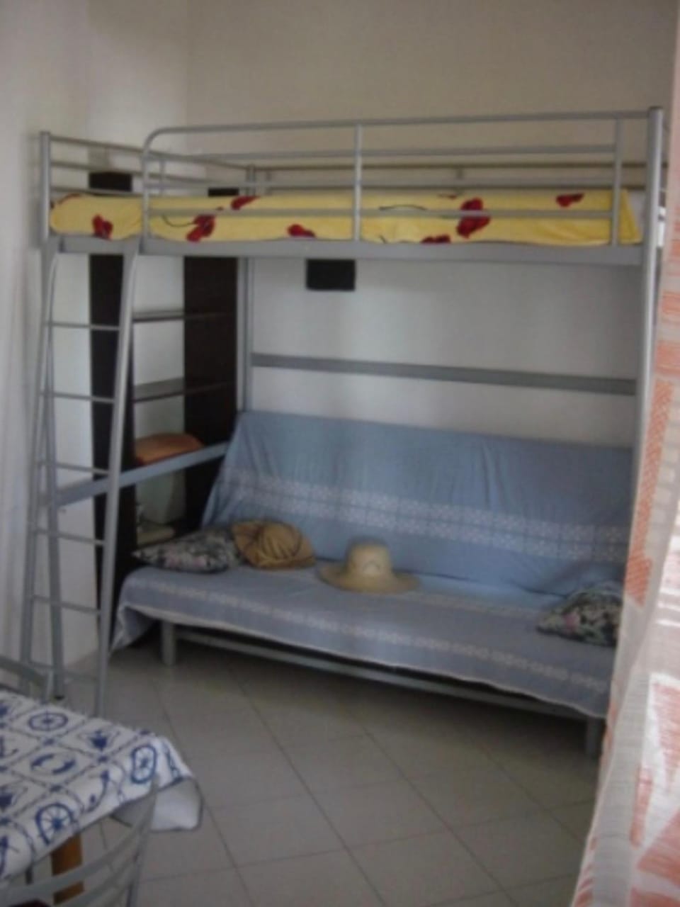 Property building, Living room, Bedroom