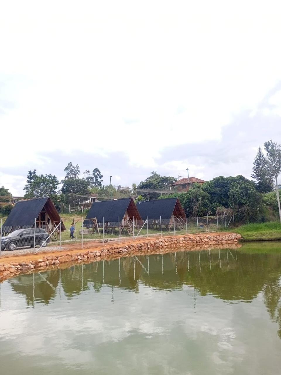 Day, Natural landscape, Lake view