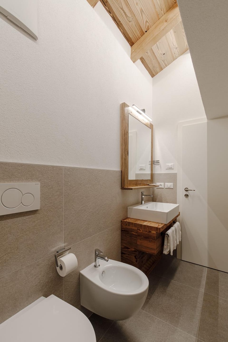 Bathroom, Living room