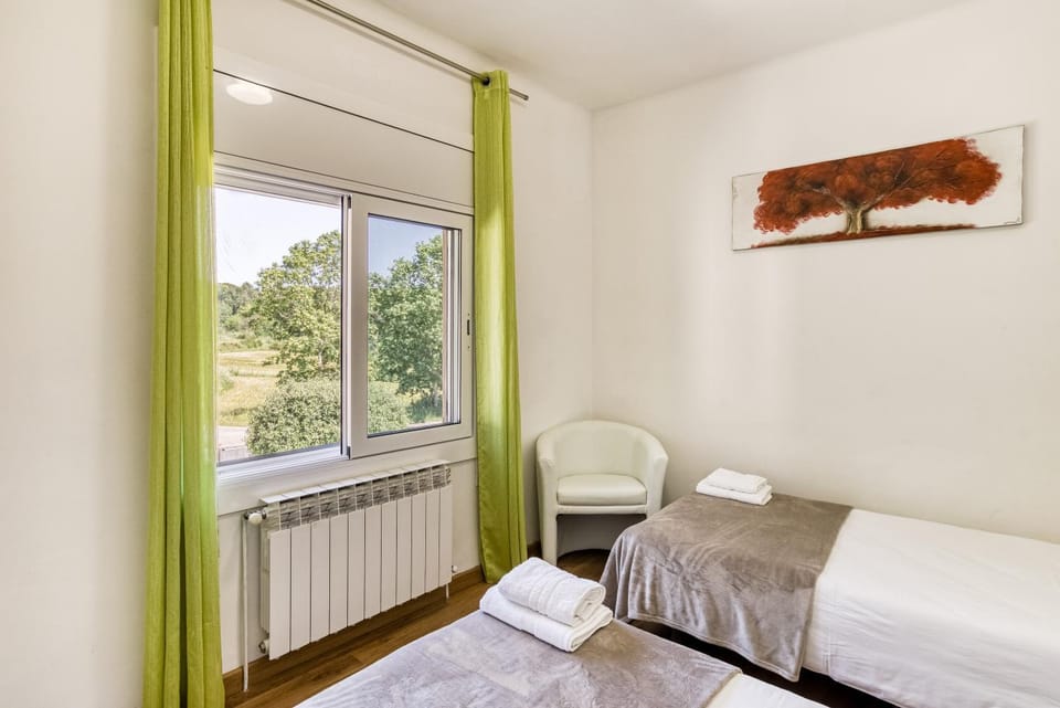 Property building, Living room, Bedroom