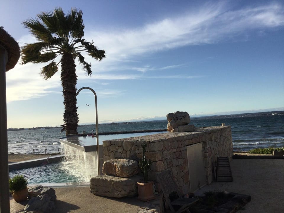 Property building, Pool view
