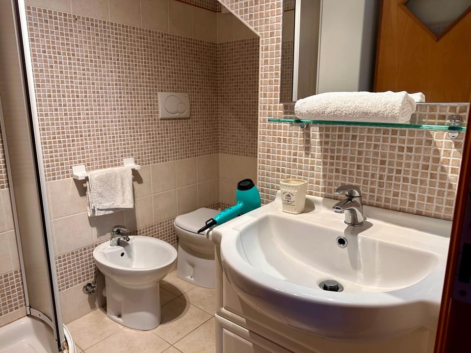 Shower, Toilet, Bathroom, towels