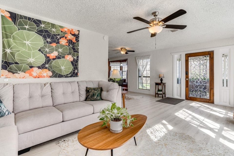 Charming Austin Home on 2 Acres BBQ and Yard! House in Austin
