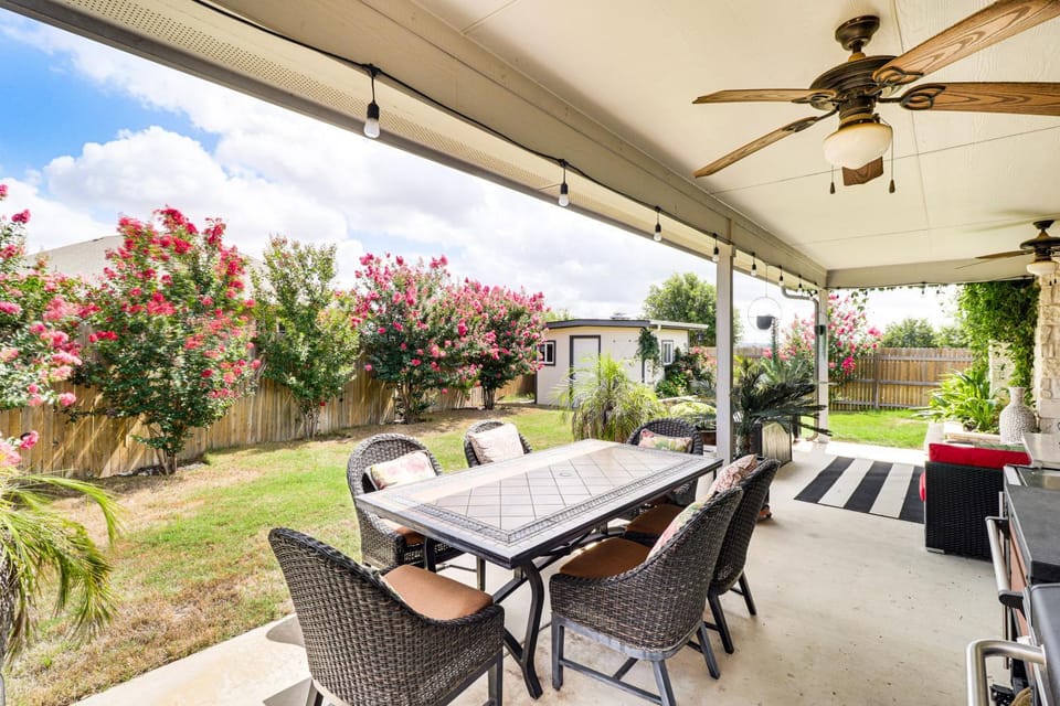 Covered Patio and Yard Spacious Leander Home! House in Leander