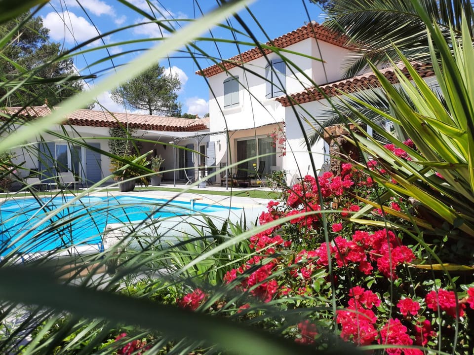 Property building, Day, Garden, Garden view, Swimming pool