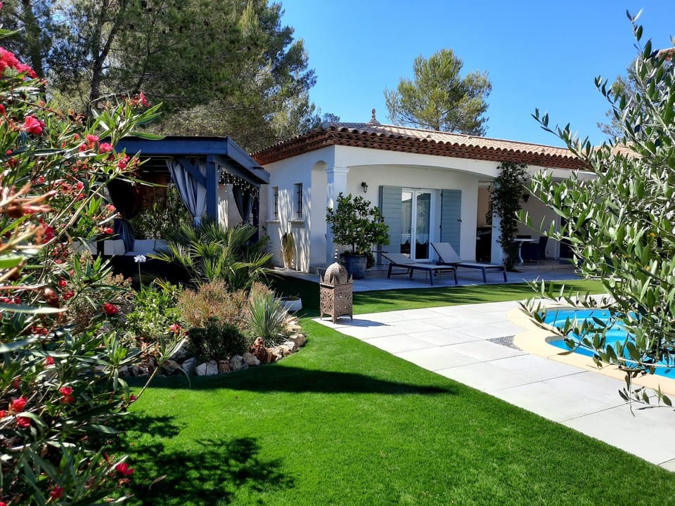 Natural landscape, Garden, Garden view