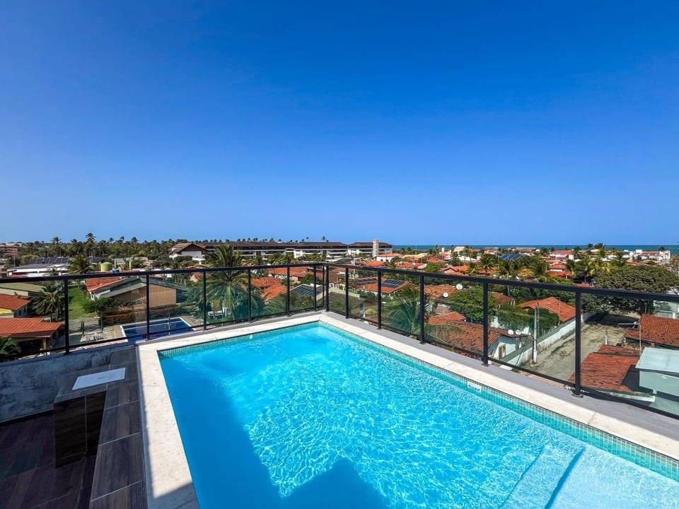 Balcony/Terrace, Sea view, Swimming pool, sunbed