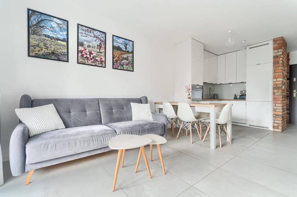 Living room, kitchen