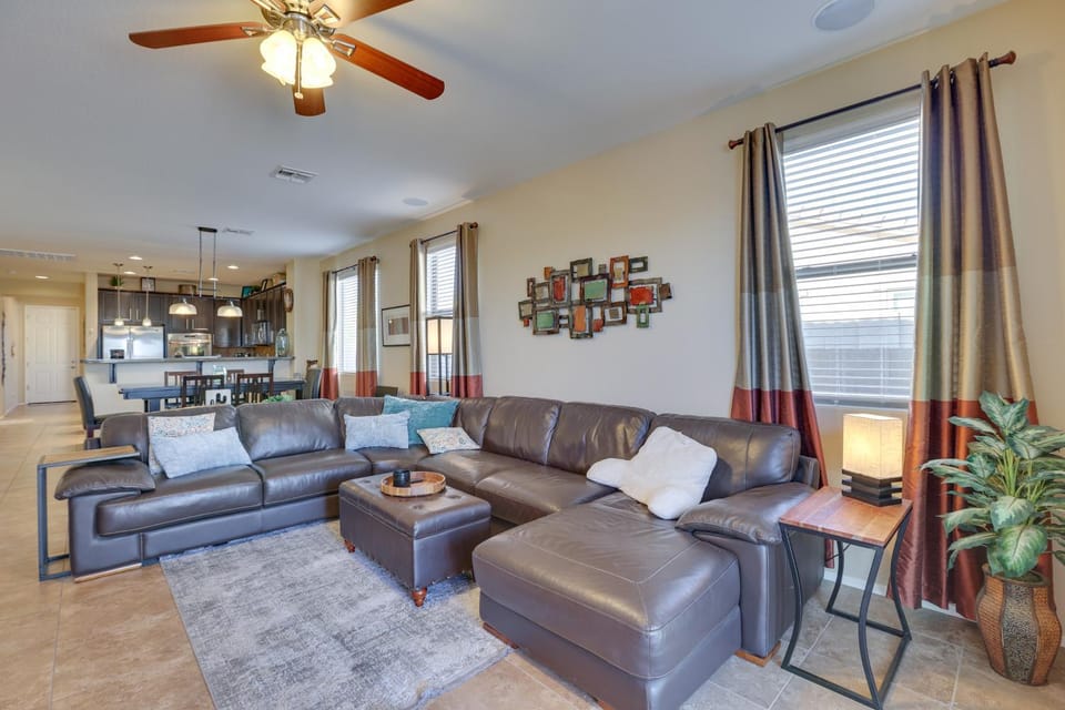 Near Estrella Mtn! Desert Escape w/ Outdoor Oasis House in Goodyear