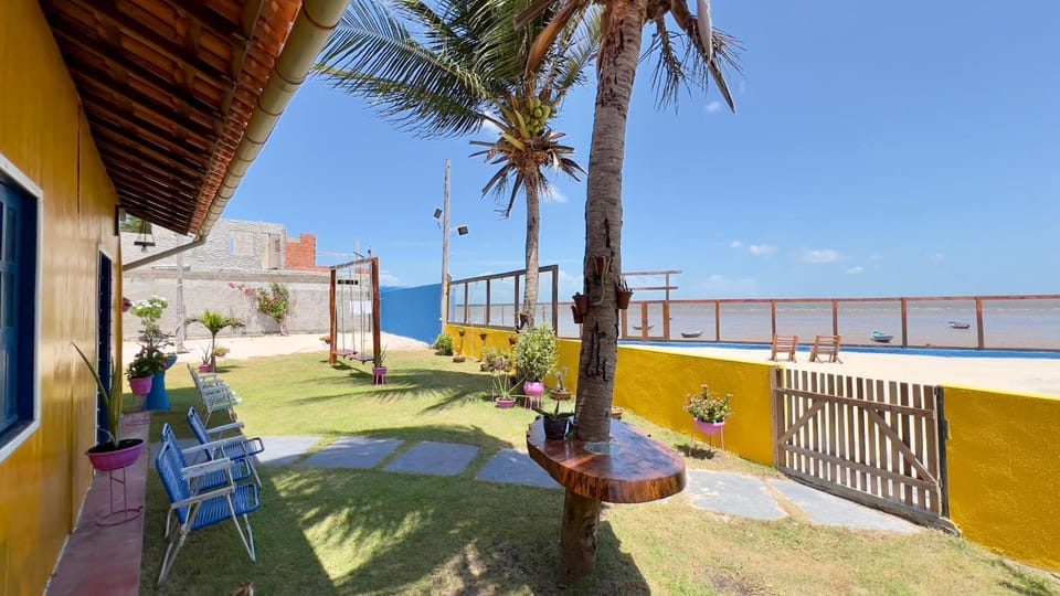 Patio, Day, Natural landscape, Garden, View (from property/room), Balcony/Terrace, Garden view, Pool view, Sea view, Swimming pool, sunbed