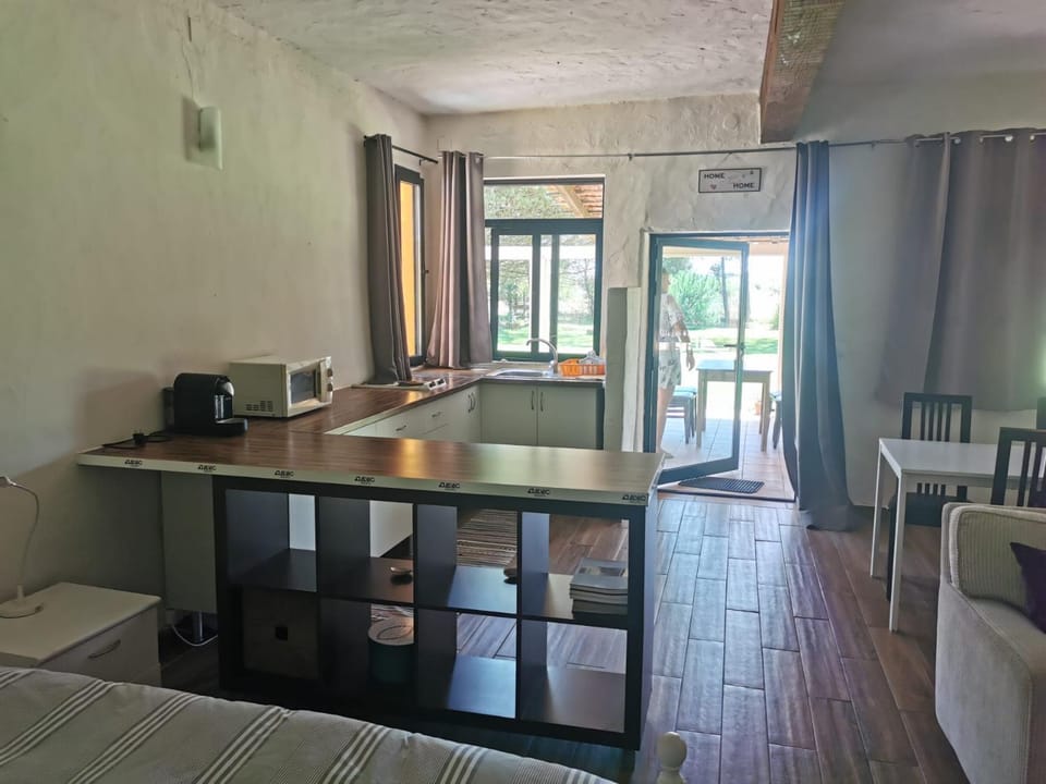 Kitchen or kitchenette, Living room, Photo of the whole room, Dining area, Bedroom