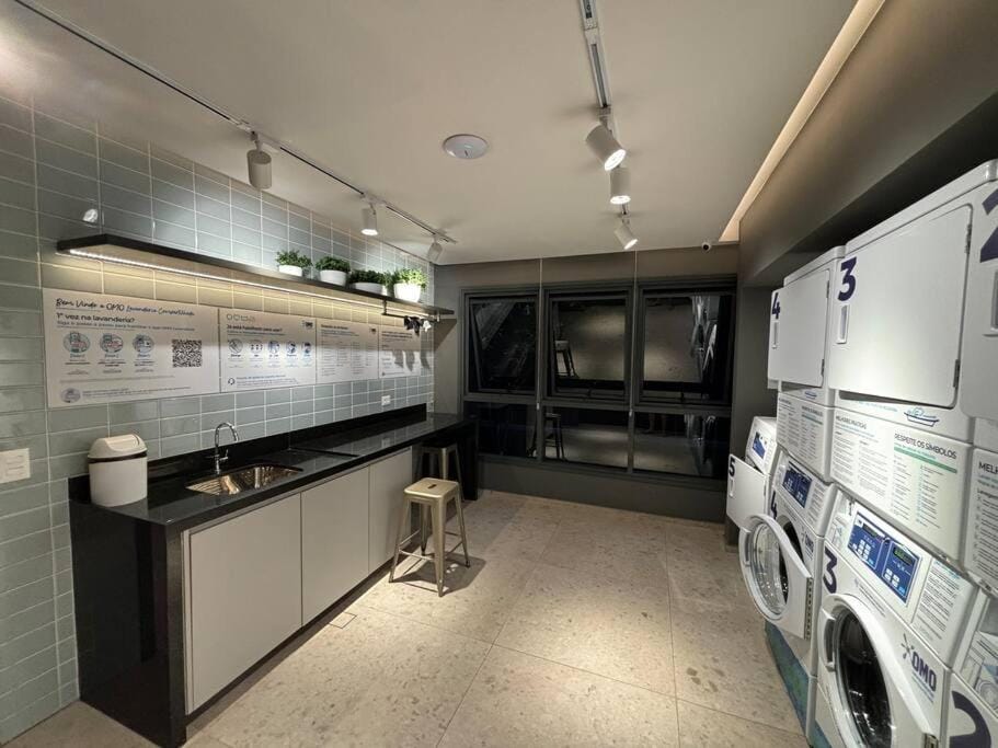 Flat completo e confortável entre Itaim, moema e congonhas Apartment in Sao Paulo City